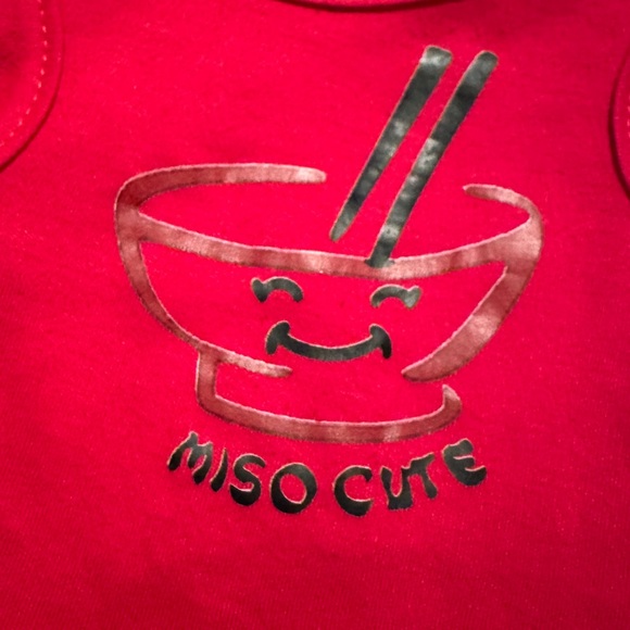 🦴Pet🦴 Dog Miso Cute Red Tee Size XS - Picture 2 of 6